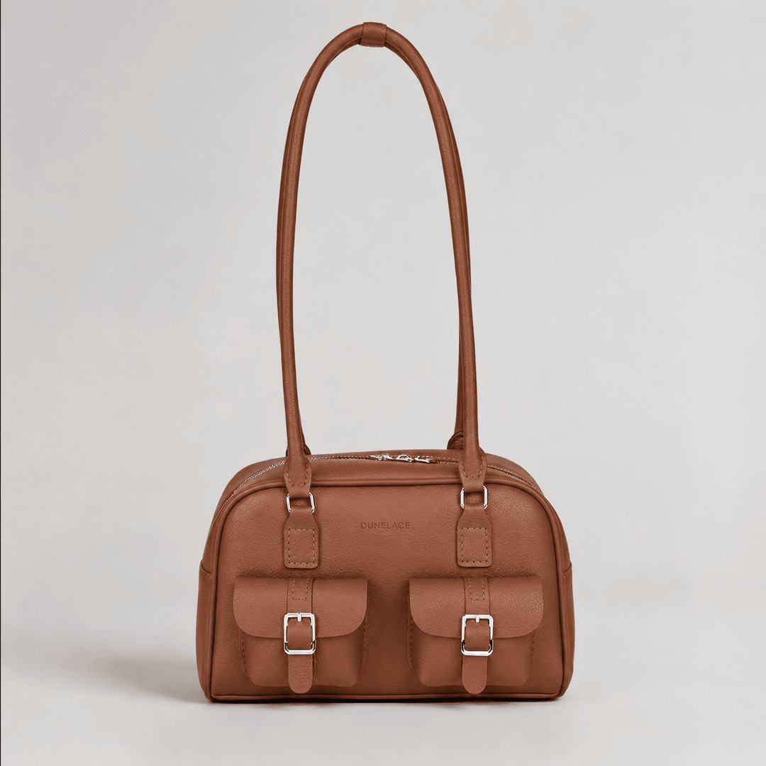Bonnie | Kit Couture Kit Couture Sac à Main Dunelace Café 
